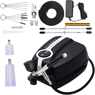 Kit aérographe kit aérographe multifonction 30 psi avec compresseur pour peinture