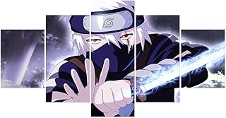 Affiche murale sans cadre fanhua anime japonais naruto hatake kakashi design imprimé