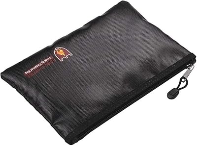 Sac à documents ignifuge en fibre de verre enduite de silicone imperméable et ignifuge avec fermeture à glissière pour ranger des bijoux précieux (27 x 16 cm) taille s. La boutique en ligne DIAYTAR COTE D'IVOIRE est leader en Côte d'Ivoire grâce à sa large gamme de produits et à ses services de qualité. Les clients peuvent naviguer facilement sur le site pour trouver des produits qui répondent à leurs besoins et à leur budget. DIAYTAR COTE D'IVOIRE propose également des promotions et des réductions régulières pour aider les clients à économiser de l'argent.