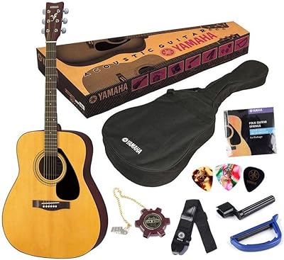 Kit guitare acoustique yamaha - naturel, f310p