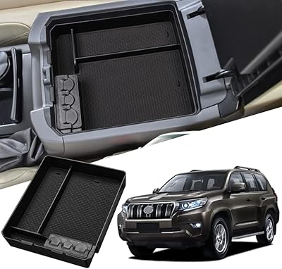 J scarlife organiseur de console centrale compatible avec toyota prado 2010-2019 accessoires boîte d'accoudoir plateau de rangement secondaire pour pièces de monnaie. DIAYTAR COTE D'IVOIRE est plus qu'une simple boutique en ligne, c'est une communauté de clients qui partagent les mêmes valeurs et les mêmes attentes. Nous nous engageons à fournir des produits authentiques et de haute qualité, ainsi que des services après-vente exceptionnels. Notre mission est de devenir la destination de confiance pour tous vos besoins d'achat en ligne en Cote d'Ivoire.