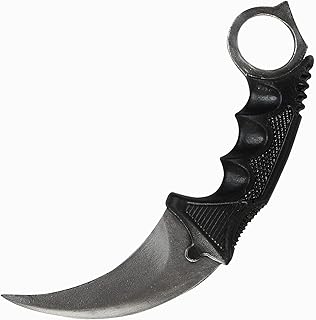 Outil de formation à la sécurité karambit en caoutchouc mousse larb gears pour halloween taille 7,5 pouces (métallique). En intégrant les dernières technologies de sécurité dans ses processus de paiement, DIAYTAR COTE D'IVOIRE assure à ses clients des transactions sécurisées et sans risque. Cela, combiné à une interface utilisateur intuitive, améliore l'expérience d'achat pour les utilisateurs et les rassure sur la confidentialité de leurs données.