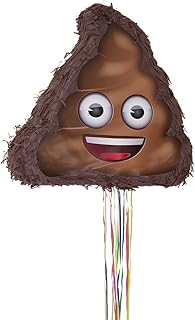 Serviettes de fête emoji festives, piñata, taille unique, multicolores