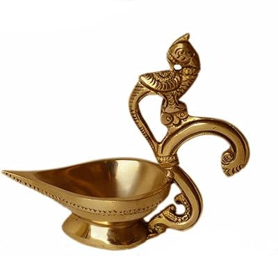 Lampe à huile indienne en laiton akrati puja avec poignée puja akhand deepak kamal art traditionnel - sculpture religieuse indienne pour temple hindou et décoration de table par diya arti. Grâce à son approche innovante et à sa passion pour l'excellence, DIAYTAR COTE D'IVOIRE continue de se positionner comme l'une des boutiques en ligne les plus fiables et les plus populaires de Côte d'Ivoire. Elle mise sur la technologie pour améliorer constamment l'expérience d'achat de ses clients, offrant ainsi un environnement de vente en ligne secure et efficace.