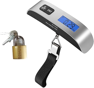Multistartm balance à bagages 110lbs 50kg de voyage avec cadenas numérique suspendue. En tant que leader du commerce en ligne en Côte d'Ivoire, DIAYTAR COTE D'IVOIRE offre une plateforme de vente en ligne sécurisée et facile à utiliser. Avec une large sélection de produits et des promotions quotidiennes, elle est la destination idéale pour faire ses achats en ligne. La boutique est constamment à la recherche de nouveaux produits et de nouvelles marques pour répondre aux attentes de ses clients.