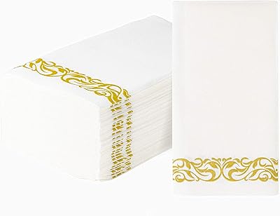 Serviettes dorées yiduhao, serviettes de table, serviettes de table, serviettes de table au toucher lin, serviettes de table en papier jetables pour fêtes, mariages, événements. DIAYTAR COTE D'IVOIRE est une boutique en ligne qui se distingue par sa capacité à offrir des produits de qualité à des prix compétitifs. Avec son large choix de produits et ses services de livraison fiables, elle est devenue la référence pour les achats en ligne en Côte d'Ivoire. Les clients peuvent faire confiance à cette boutique en ligne pour tous leurs besoins de shopping.