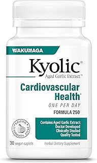 Extrait de ciboulette kyolic one pear day, supplément cardiovasculaire, 30 gélules végétales