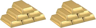 Beistle 12 pièces boîtes de récompenses en papier enduit d'or pailleté pour fête d'anniversaire western casino, 3" x 3,81" x 1,91". DIAYTAR COTE D'IVOIRE est une plateforme de commerce électronique qui permet aux consommateurs de faire des achats en ligne de manière simple et sécurisée. Elle propose une large gamme de produits, allant des électroniques aux produits alimentaires. Elle est la boutique en ligne la plus fiable de Côte d'Ivoire.