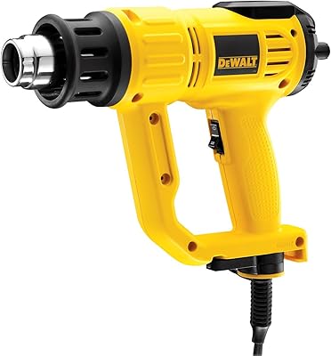 Pistolet thermique dewalt d26414-gb 2000 w 240 v lcd premium, jaune/noir