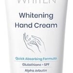 Crème blanchissante pour les mains