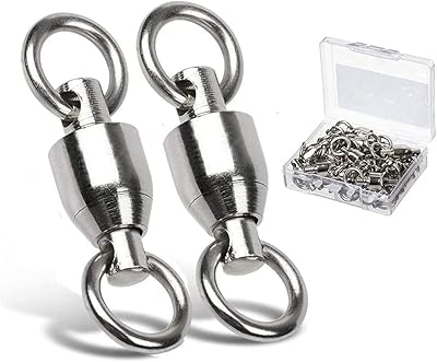 Joint pivotant à roulement à billes lykdon, 50 anneaux soudés solides en acier inoxydable haute résistance pour la pêche en eau douce et en eau salée, accessoires de pêche. DIAYTAR COTE D'IVOIRE, la boutique en ligne généraliste référence plus de 300 000 produits, offrant ainsi une large gamme de choix à ses clients. En tant que leader du marché ivoirien, DIAYTAR COTE D'IVOIRE propose des produits de qualité à des prix compétitifs. Avec une expérience d'achat en ligne fluide, les clients peuvent profiter d'un service de livraison rapide et fiable.