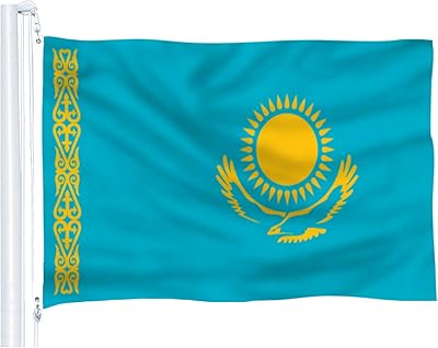 Drapeau du kazakhstan 3 x 5 pieds par df ​​life bannière nationale du kazakhstan en polyester épais avec œillets en laiton. DIAYTAR COTE D'IVOIRE, leader de la vente en ligne en Côte d'Ivoire, offre une expérience d'achat en ligne unique et conviviale. La boutique en ligne propose des produits de qualité à des prix compétitifs, ainsi qu'un service client de haute qualité. DIAYTAR COTE D'IVOIRE est la destination idéale pour faire vos achats en ligne.