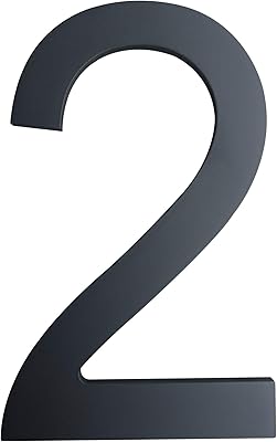 Numéros de maison de 6 pouces - numéro d'adresse de maison flottante moderne en acier inoxydable / numéros de rue extérieurs / bâtiments / appartement / cour / ferme / finition noire élégante, numéro 2. Diaytar Côte d'Ivoire est une boutique en ligne généraliste qui propose plus de 300 000 références de produits. Elle est la boutique en ligne leader en Côte d'Ivoire, offrant une grande variété de produits à ses clients. Les clients peuvent trouver tout ce qu'ils cherchent, des produits alimentaires aux électroniques, en passant par les vêtements et les accessoires.