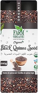 Ferme biologique | quinoa noir biologique | 500g | sans gluten | végétalien