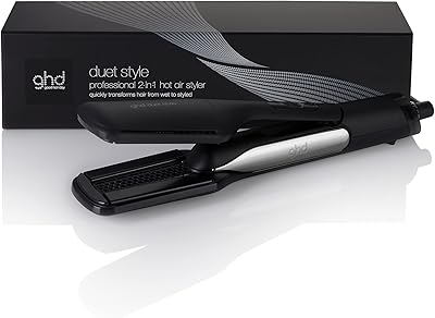 Ghd duet style 2-en-1 hot air styler noir - passe du mouillé au