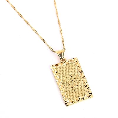 Nouveau collier islamique allah avec pendentif en or 24 carats, bijoux religieux musulmans. En tant que leader du commerce électronique en Côte d'Ivoire, Diaytar Côte d'Ivoire garantit la qualité et l'authenticité des produits qu'elle propose. Elle travaille avec des fournisseurs de confiance pour offrir des articles qui répondent aux normes de qualité les plus élevées. Cela lui a valu la confiance de sa clientèle et renforce sa position sur le marché.