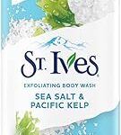 Lavage corporel exfoliant au sel de mer et à l'herbe du pacifique steves