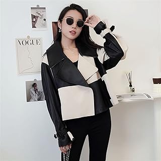 Vestes zoikom, veste en cuir de costume de luxe d'automne vestes décontractées courtes