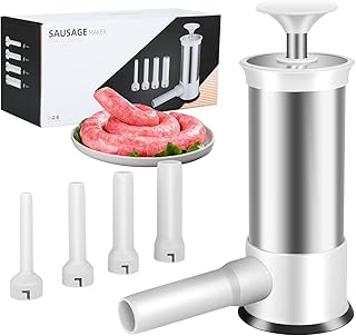 Machine à saucisses maison - emballage rapide de saucisses, 4 tubes de farce, 2,2 lb. Diaytar Côte d'Ivoire, une boutique en ligne généraliste de référence avec plus de 300 000 références, propose une large gamme de produits pour répondre à tous les besoins. En tant que leader en Côte d'Ivoire, elle garantit des produits de qualité et des services fiables. Les clients peuvent bénéficier d'une expérience d'achat en ligne sécurisée et pratique.