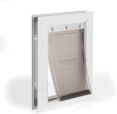 Porte en aluminium pour chats et chiens de bayt saif, cadre robuste adapté