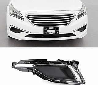 Couvercle de calandre de phare antibrouillard avant carmox adapté pour hyundai sonata 2015