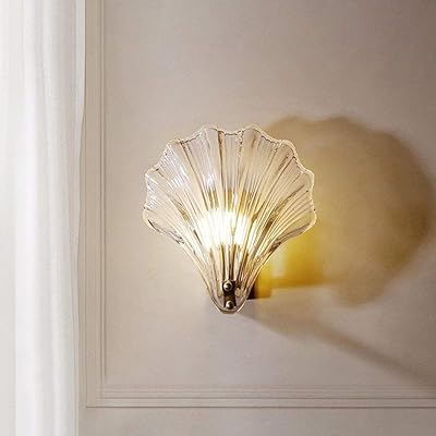 Lampe lumineuse intelligente pays américain verre cuivre matériau taille 200 * 220 (mm)