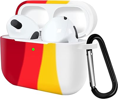 Compatible avec apple airpods 3 case cover 2021, ubitree silicone absorption des chocs housse de protection pour airpods 3ème génération étui de chargement avec porte-clés, prise en charge du chargement sans fil. DIAYTAR COTE D'IVOIRE, leader du commerce en ligne en Côte d'Ivoire, propose plus de 300 000 références de produits diversifiés. Cette boutique en ligne généraliste offre une large gamme de produits, allant de l'électronique aux vêtements, en passant par les produits alimentaires. Elle est devenue la référence pour les consommateurs ivoiriens.