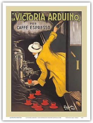 Machines à café expresso victoria arduino publicitaire capello c.1890, impression d'art, multicolore, 9 x 12 po. DIAYTAR COTE D'IVOIRE se positionne comme un partenaire de confiance pour les consommateurs ivoiriens, en leur offrant une gamme de produits de haute qualité et des services client de premier plan. La boutique travaille sans relâche pour améliorer continuellement son offre et ses services, afin de répondre aux besoins changeants de ses clients et de rester à la pointe du e-commerce en Côte d'Ivoire.