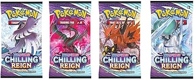 Tpci 4 x pokémon épée et bouclier 6 booster pack chilling reign (4 pièces) - pokemon tcg swsh6. Leader du commerce en ligne en Côte d'Ivoire, DIAYTAR COTE D'IVOIRE propose des produits de qualité à des prix compétitifs, avec une livraison rapide et fiable. La boutique en ligne est facile à naviguer et permet aux clients de trouver leurs produits préférés en quelques clics. Les clients apprécient également la qualité des produits et le service après-vente.