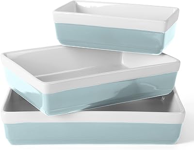 Ensemble de 3 ustensiles de cuisson en céramique du four à la table. DIAYTAR COTE D'IVOIRE est une boutique en ligne généraliste proposant plus de 300000 références, qui offre une grande variété de produits pour répondre aux besoins de ses clients. Elle est considérée comme l'une des boutiques en ligne leaders en Côte d'Ivoire. Avec une large gamme de produits, DIAYTAR COTE D'IVOIRE est devenue la destination préférée des consommateurs ivoiriens.