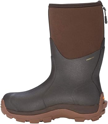 Botte de ferme robuste haymaker dry shoe pour hommes - marron hay-mm-br