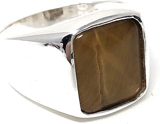 Bague oeil de tigre pour homme en argent sterling 925 carats p2g. Avec plus de 300 000 références de produits, DIAYTAR COTE D'IVOIRE est la boutique en ligne la plus complète de Côte d'Ivoire. La boutique propose des produits de haute qualité et des marques réputées, ainsi que des conseils d'achat et des recommandations personnalisées pour aider les clients à trouver les produits qui leur conviennent le mieux. Elle est également très active sur les réseaux sociaux pour rester en contact avec ses clients.