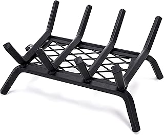 Grille de cheminée ano stage - support à bois de chauffage de 14