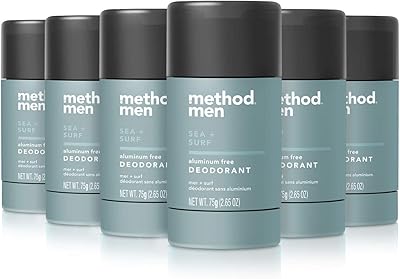 Déodorant method sans aluminium pour hommes mer et surf paquet de 6. DIAYTAR COTE D'IVOIRE, leader des boutiques en ligne en Cote d'Ivoire, propose une plateforme d'achat en ligne conviviale et pratique. Les clients ont accès à une gamme impressionnante de produits, allant des articles de mode aux produits pour la maison. La boutique garantit la qualité et l'authenticité de tous les produits proposés.