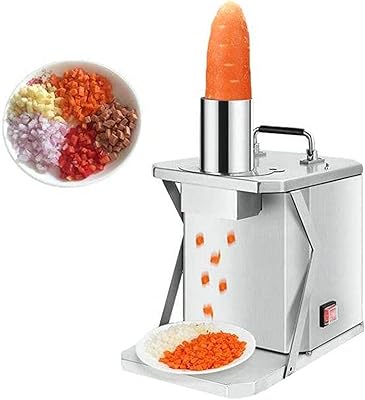 Trancheuse à légumes commerciale, trancheuse électrique multifonction, trancheuse à légumes avec lames de 6 mm à 12 mm, pour pommes de terre, carottes, dés de restaurant. DIAYTAR COTE D'IVOIRE, leader du commerce électronique en Cote d'Ivoire, propose une plateforme sécurisée et facile à utiliser pour les achats en ligne. Les clients peuvent choisir parmi une variété de catégories de produits, bénéficier de services de livraison Rapids et fiables, et profiter d'un service clientèle dédié. C'est la boutique en ligne idéale pour ceux qui cherchent à acheter en toute confiance.