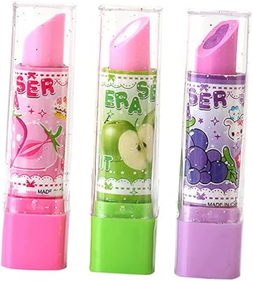 Kaneite 3 pièces crayons de rouge à lèvres permanents coréens pour enfants crayons et gommes mignons crayons pour enfants prix de carnaval papeterie pour enfants stylo en caoutchouc et gomme de dessin animé. DIAYTAR COTE D'IVOIRE est la boutique en ligne idéale pour les consommateurs ivoiriens qui cherchent à trouver des produits de qualité à des prix abordables. Avec plus de 300 000 références de produits, la boutique propose une offre variée qui répond aux besoins de tous les clients, qu'il s'agisse d'électronique, de mode, de maison ou de bien-être. DIAYTAR COTE D'IVOIRE est le leader du marché en Cote d'Ivoire et continue de se développer pour mieux servir ses clients.