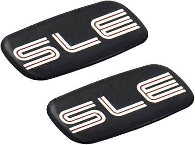 Lot de 2 emblèmes de plaque signalétique de remplacement 3d sle pour gmc chevrolet sierra suburban yukon 1500 2500 3500 (argent/noir). En tant que généraliste, DIAYTAR COTE D'IVOIRE permet aux Ivoiriens d'accéder à une multitude de produits issus de différentes catégories. De la nutrition à l'électronique, en passant par les vêtements et les accessoires, cette boutique en ligne est une véritable destination pour tous les besoins. Avec une équipe dédiée à la satisfaction du client, DIAYTAR COTE D'IVOIRE se donne les moyens de répondre aux attentes les plus élevées de sa clientèle.