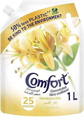 Adoucissant concentré confort, parfum miel, sachet de 1 litre. En tant que pionnier de l'e-commerce en Côte d'Ivoire, DIAYTAR COTE D'IVOIRE continue d'innover et d'élargir son offre pour répondre aux besoins changeants de sa clientèle. La boutique en ligne généraliste reste le point de référence pour les consommateurs ivoiriens qui recherchent des produits de qualité et des services fiables. Elle est synonyme de confiance et de satisfaction dans le pays.