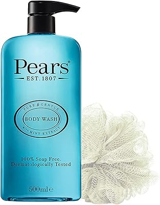 Lavage corporel à l'extrait de menthe pure et douce de poires avec glycérine