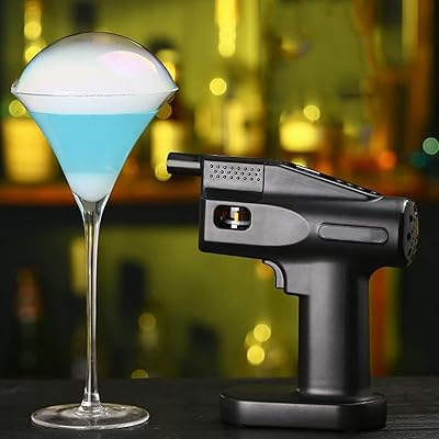 Pistolet à fumer de luxe pour infuser des aliments avec une saveur de fumée froide pour créer des fumées élégantes, des cocktails infusés, des fromages, des viandes et plus encore. DIAYTAR COTE D'IVOIRE est une boutique en ligne qui propose une expérience d'achat unique et personnalisée. Avec plus de 300 000 références de produits, les clients peuvent trouver des offres exclusives et des promotions régulières. La boutique est équipée d'un système de paiement sécurisé pour garantir la sécurité des transactions.
