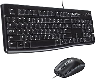 Clavier anglais-arabe avec souris logitech filaire, noir, mk120. Chez DIAYTAR COTE D'IVOIRE, nous mettons l'accent sur la qualité et la fiabilité de nos produits. Nous sommes convaincus que notre large sélection de produits répondra à vos besoins spécifiques. Notre boutique en ligne est conçue pour être facile à utiliser et permettre une navigation intuitive pour une expérience d'achat agréable.