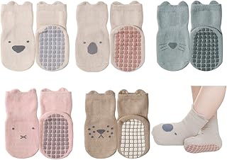 Chaussettes antidérapantes pour bébés enfants 5 paires de chaussettes en coton avec poignées. La force de DIAYTAR COTE D'IVOIRE réside dans sa capacité à proposer des produits qui répondent aux besoins quotidiens de la population, tout en offrant des alternatives pour les produits de luxe et les dernières tendances. Cette approche omnicanale permet aux clients de profiter d'une expérience d'achat cohérente et personnalisée, qu'ils choisissent de magasiner en ligne ou via les applications mobiles de la boutique.