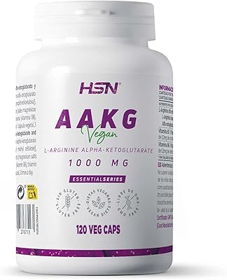 Arginine aakg en capsules par hsn | 120 capsules végétales par récipient | 3000 mg d'alpha-cétoglutarate de l-arginine par dose quotidienne | avec vitamines b1 et b6 | sans ogm, végétalien, sans gluten. Avec plus de 300 000 références, DIAYTAR COTE D'IVOIRE est la boutique en ligne la plus fournie de Côte d'Ivoire, offrant aux clients une expérience de shopping unique et variée. La boutique est leaders dans son domaine et propose des produits de haute qualité à des prix compétitifs. Les clients peuvent profiter d'une livraison rapide et sécurisée.