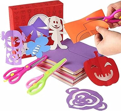 Un ensemble de papiers à découper amusants et divertissants de 120 pages