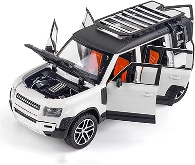 1/24 modèle de voiture en alliage moulé sous pression de land rover defender modèle de voiture simulation son lumière pull back collection cadeaux pour enfants (couleur: blanc). Cette boutique leader en ligne propose des produits de haute qualité à des prix compétitifs, avec une livraison rapide et sécurisée. Avec DIAYTAR COTE D'IVOIRE, vous bénéficiez d'un choix immense et d'un service client exceptionnel.