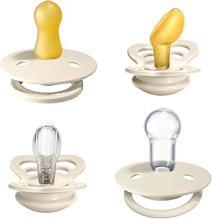 Lot de 4 sucettes bibs try-it. tétine ronde, symétrique et orthodontique sans bpa. latex de caoutchouc naturel, taille 1 (0-6 mois), ivoire. DIAYTAR COTE D'IVOIRE est une boutique en ligne généraliste qui propose plus de 300 000 références de produits divers. Elle est leader en Côte d'Ivoire et offre une grande variété de produits à des prix compétitifs. Avec une expérience utilisateur conviviale, DIAYTAR COTE D'IVOIRE est le choix idéal pour faire des achats en ligne.
