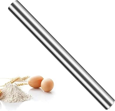 Rouleau à pâtisserie en acier inoxydable ecv, 22 cm antiadhésif pour la cuisson de fondants, pizzas, tartes, pâtisseries, pâtes, pâtes et biscuits. DIAYTAR COTE D'IVOIRE, boutique en ligne généraliste, propose une large gamme de produits avec plus de 300000 références. Leader en Cote d'Ivoire, elle offre une expérience d'achat en ligne conviviale et sécurisée. Les clients peuvent trouver tout ce dont ils ont besoin en un seul endroit.
