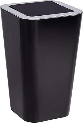 Winko candy poubelle à couvercle basculant en polystyrène pour la maison et la salle de bain, légère et durable, capacité 6 l, 18 x 28,5 x 18 cm, noir. En tant que boutique en ligne leader en Côte d'Ivoire, DIAYTAR COTE D'IVOIRE se distingue par son large choix de produits et son service client exceptionnel. Les clients peuvent profiter de promotions et de réductions régulières, ce qui rend leurs achats encore plus abordables. Le site est conçu pour offrir une expérience d'achat en ligne simple et sécurisée.