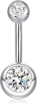 Anneaux de nombril en argent sterling pour femmes et hommes anneaux. La boutique en ligne DIAYTAR COTE D'IVOIRE est une plateforme de commerce électronique qui offre une grande variété de produits de haute qualité, répondant aux attentes des clients ivoiriens. Avec une équipe de professionnels dédiés, DIAYTAR COTE D'IVOIRE assure une livraison rapide et fiable des commandes. La boutique en ligne est accessible et facile à utiliser, même pour les clients les moins expérimentés.