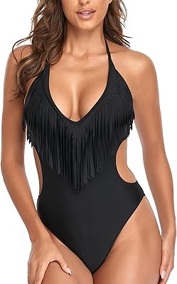 Maillot de bain une pièce sexy dos nu, col en v, sans manches, ensemble tankini skinny avec cordon de serrage réglable pour la plage et la piscine. DIAYTAR COTE D'IVOIRE est une boutique en ligne généraliste proposant plus de 300 000 références de produits. Elle est reconnue comme l'une des boutiques en ligne les plus importantes de Côte d'Ivoire, offrant une grande variété de produits à ses clients. DIAYTAR COTE D'IVOIRE met en avant sa large sélection de produits de qualité.